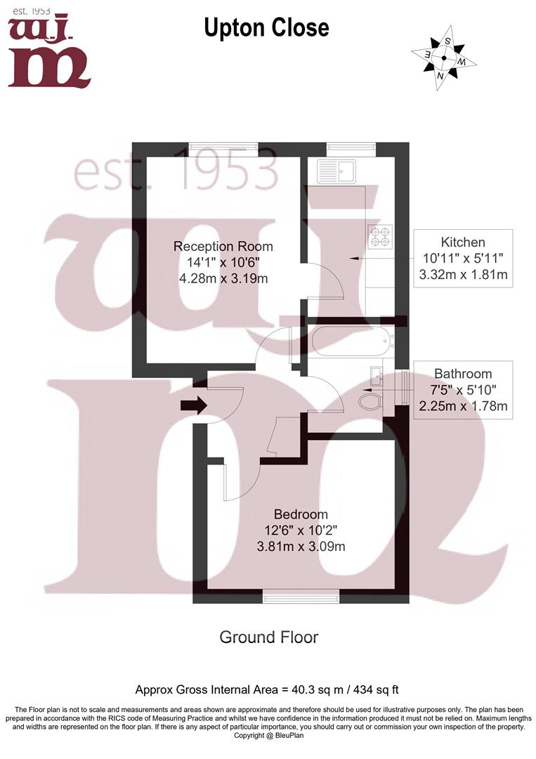 Upton Close - Floorplan